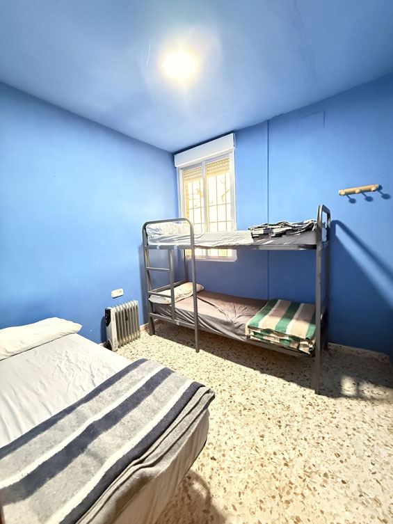Habitacion 2 con literas en Gandullas Madrid