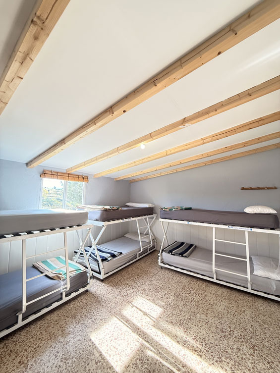 Habitacion con literas en Gandullas 4 Madrid