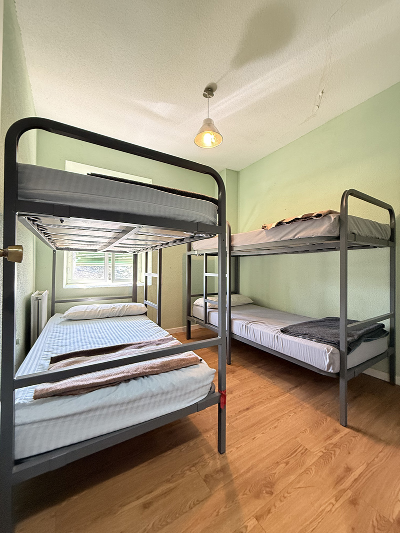 Habitacion con literas en Cercedilla