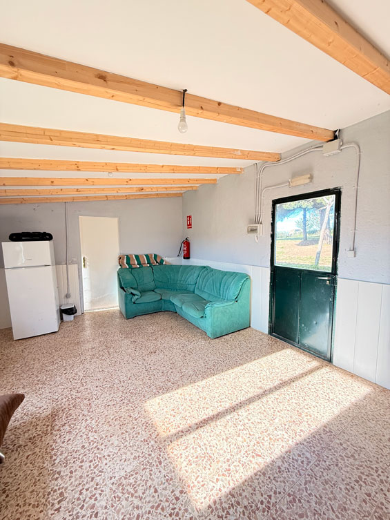 Sala albergue en Gandullas