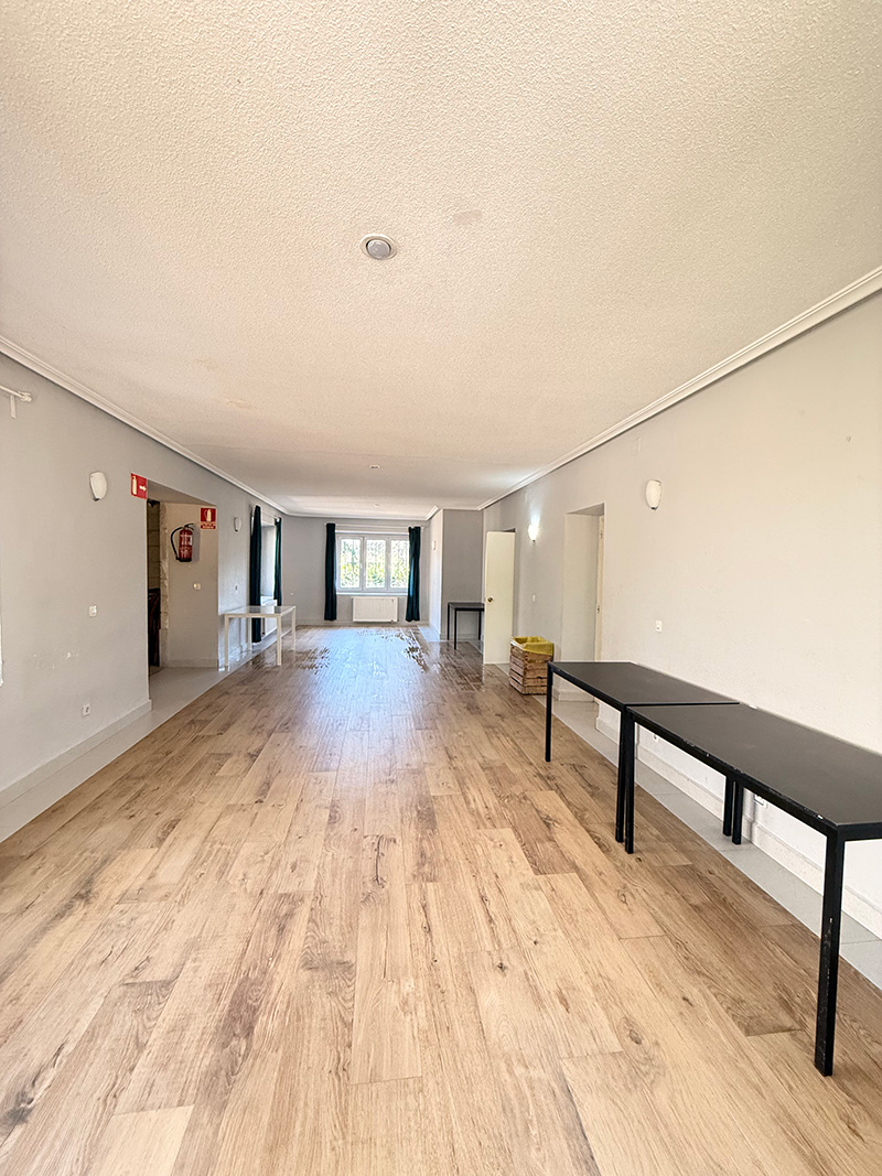 Sala multiuso albergue Cercedilla
